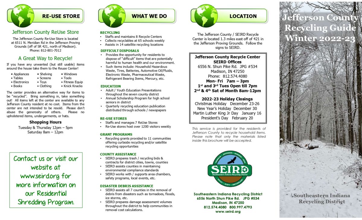 Household Hazardous Waste Page 1